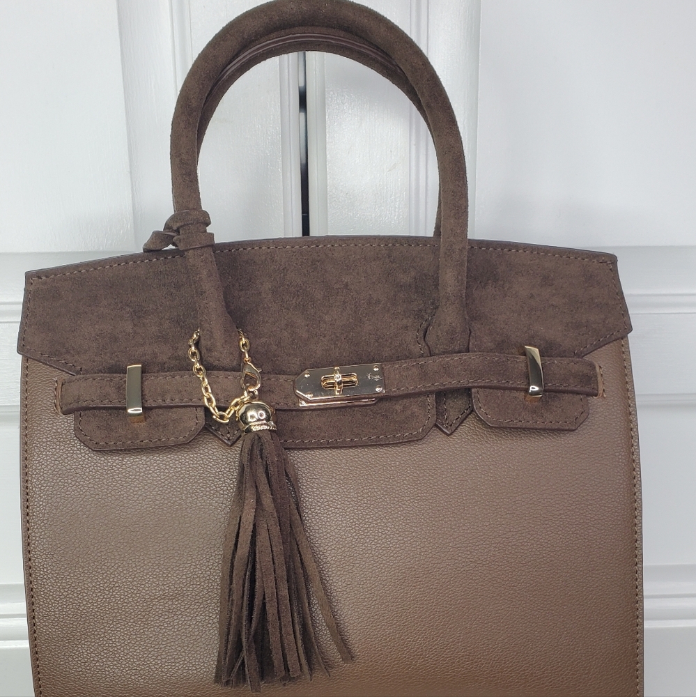 LISI LERCH BROWN MARGO HANDBAG